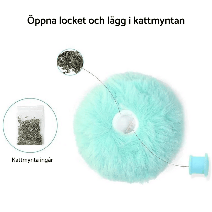 Mjuk Boll - Kattleksak med Ljud